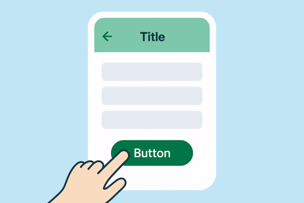 7 Hidden UX Mistakes Costing You Conversions in 2025 (+ Quick Fixes) 3 Mobile App UX with Simple UI Design
