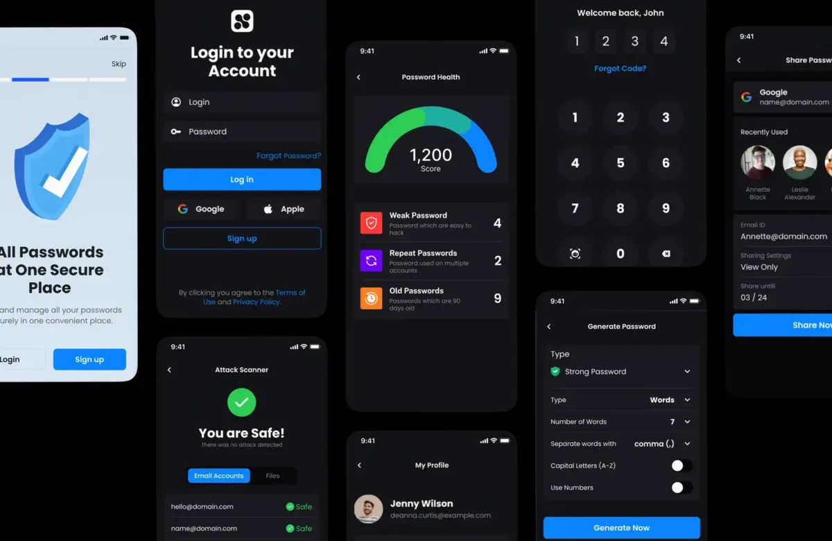 A Secure, Simple Password Manager in One Place