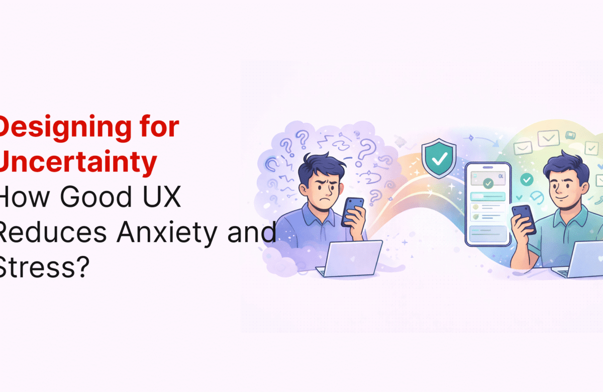 Designing for Uncertainty: How Good UX Reduces Anxiety and Stress?