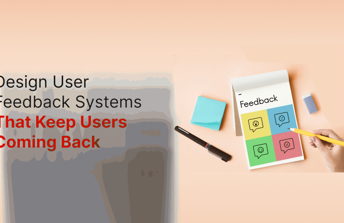 How to Design User Feedback Systems That Keep Users Coming Back?